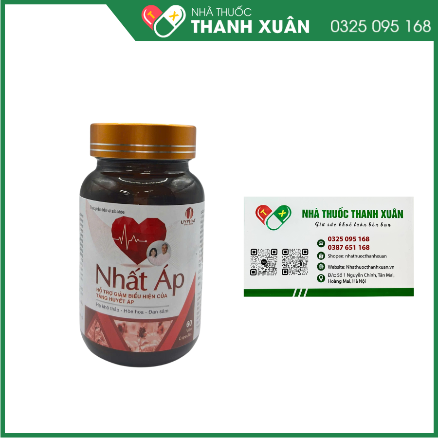 Nhất Áp-Uy Phát giảm cholesterol máu, giúp giãn mạch